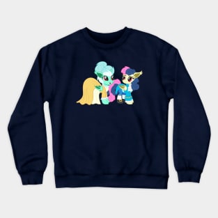 Lyrabon bat ponies dressed Crewneck Sweatshirt